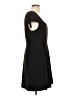 Kensie Solid Black Cocktail Dress Size L - photo 4