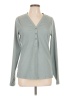 Athleta Gray Long Sleeve Top Size L - photo 1