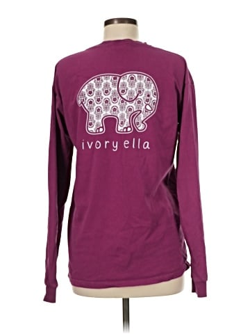 Ivory Ella Long Sleeve T-Shirt (view 2)