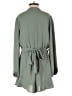 Fraiche Solid Green Romper Size S - photo 2
