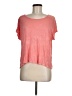 Paper Crane Pink Orange Short Sleeve Top Size M - photo 1
