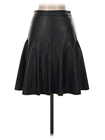 Rebecca Taylor Faux Leather Skirt (view 1)