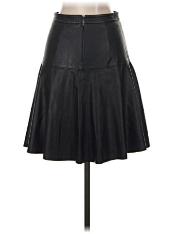 Rebecca Taylor Faux Leather Skirt (view 2)