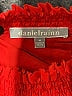 Daniel Rainn 100% Polyester Red Sleeveless Blouse Size M - photo 7