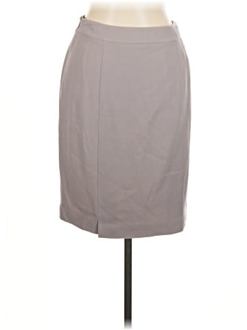 Linda Allard Ellen Tracy Wool Skirt (view 2)