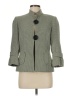 Blacker by Stanley Blacker 100% Polyester Tweed Green Blazer Size 8 - photo 1