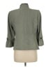 Blacker by Stanley Blacker 100% Polyester Tweed Green Blazer Size 8 - photo 2