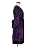 Ruby Rox Animal Print Purple Cocktail Dress Size M - photo 4