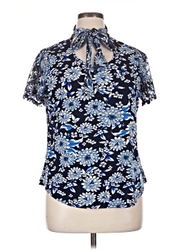Adrienne Vittadini Short Sleeve Blouse