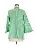 Rungolee 100% Cotton Green 3/4 Sleeve Blouse Size S - photo 1