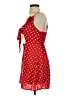 Unbranded 100% Polyester Polka Dots Red Casual Dress Size XS (estimated) - photo 5