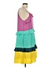 Haptics 100% Polyester Color Block Teal Cocktail Dress Size L - photo 4
