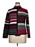 Christopher & Banks Plaid Red Cardigan Size XL - photo 1