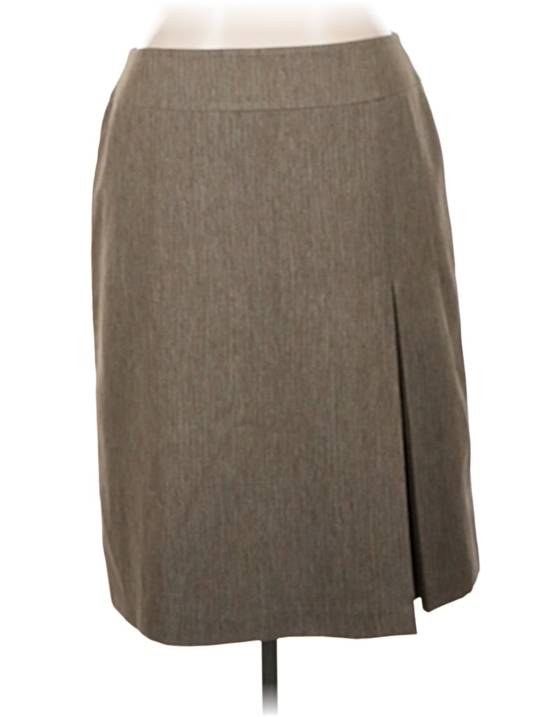 Pre-owned Sag Harbor Formal Skirt In Brown