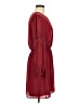 Express 100% Polyester Burgundy Casual Dress Size M - photo 4