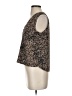 Evereve 100% Polyester Brown Sleeveless Blouse Size XS - photo 5