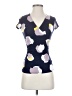 Boden Purple Short Sleeve Top Size 2 (petite) - photo 1