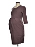 Hello Miz Brown Cocktail Dress Size Med Maternity - photo 1