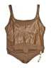 SKIMS 100% Polyurethane Tan Bodysuit Size 4X - photo 1