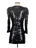 Kardashians for Bebe 100% Polyester Silver 3/4 Sleeve Top Size XS - photo 2