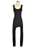 Capella Apparel Solid Black Jumpsuit Size M - photo 1