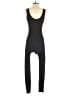 Capella Apparel Solid Black Jumpsuit Size M - photo 2