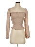 Unbranded Tan Long Sleeve Blouse Size S - photo 1