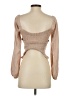Unbranded Tan Long Sleeve Blouse Size S - photo 2