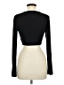 Shein Black Long Sleeve Top Size 6 - photo 2