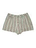 BDG Stripes Green Shorts Size 10 - photo 1