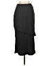 Porto 100% Polyester Black Gray Formal Skirt Size 4 (0) - photo 2