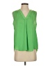Vince Camuto 100% Polyester Green Sleeveless Blouse Size S - photo 1