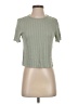 DAZY 100% Polyester Green Short Sleeve Top Size S - photo 1