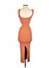 Isalis Orange Cocktail Dress Size S - photo 2