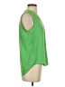 Vince Camuto 100% Polyester Green Sleeveless Blouse Size S - photo 4