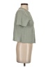 DAZY 100% Polyester Green Short Sleeve Top Size S - photo 4