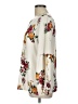 EMALINE Floral Ivory Long Sleeve Blouse Size L - photo 5