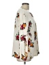 EMALINE Floral Ivory Long Sleeve Blouse Size L - photo 4