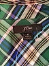 J.Crew 100% Cotton Plaid Green Long Sleeve Button-Down Shirt Size 2 - photo 7