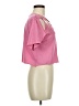 Don't Ask Why 100% Cotton Pink Short Sleeve Top One size - photo 4