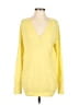 Equipment 100% Cashmere Yellow Cashmere Pullover Sweater Size S - photo 1