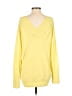 Equipment 100% Cashmere Yellow Cashmere Pullover Sweater Size S - photo 2