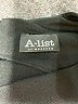 A-list by Wrapper Solid Black Casual Dress Size S (estimated) - photo 7