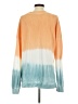 Easel 100% Cotton Tie-dye Orange Pullover Sweater Size S - photo 2