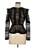 Privy Black Long Sleeve Top Size M - photo 1
