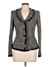Armani Collezioni 100% Polyester Tweed Gray Blazer Size 8 - photo 1
