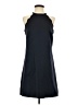 Slate & Willow 100% Polyester Solid Black Cocktail Dress Size 4 - photo 1