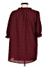 Unbranded Burgundy 3/4 Sleeve Blouse Size M - photo 2
