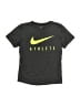 Nike 100% Polyester Gray Active T-Shirt Size M (kids) - photo 1