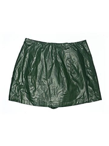 Cotton Candy LA Faux Leather Skirt (view 2)